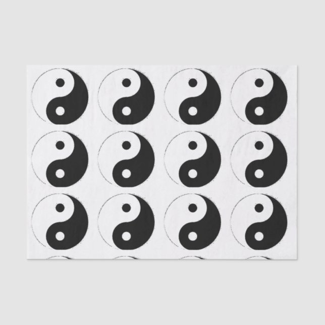 Papel De Seda Ying Yang Gift Wrap (Frente )