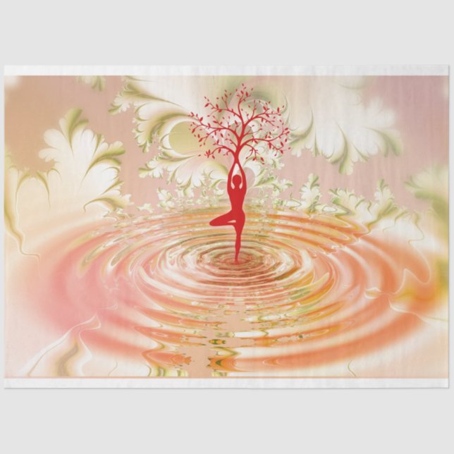 Papel De Seda Yoga Life (Frente )