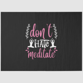 Papel De Seda Yoga Lover | Do Not Hate Meditate