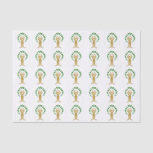 Papel De Seda Yoga Tree