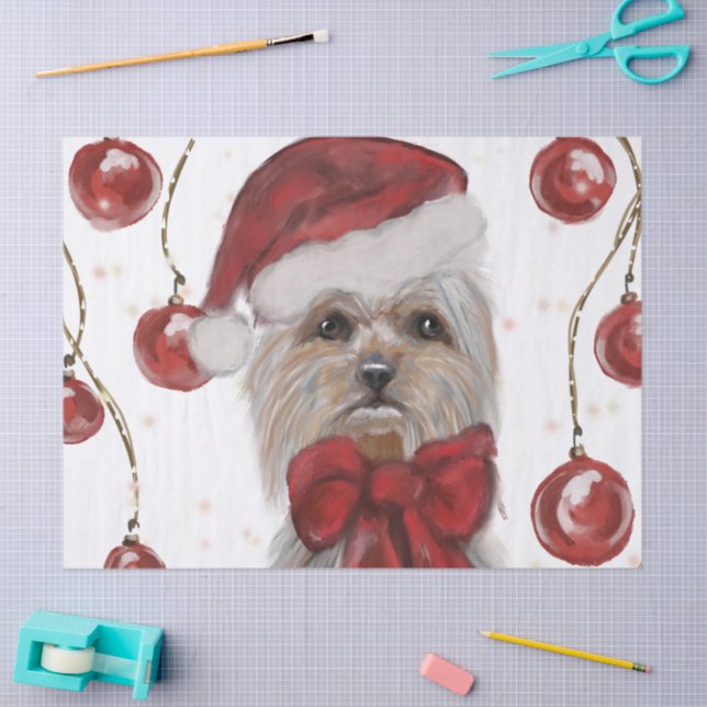 Papel De Seda Yorkie (Arte )