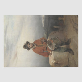 Papel De Seda Young Drummer Boy (por Gerolamo Induno)