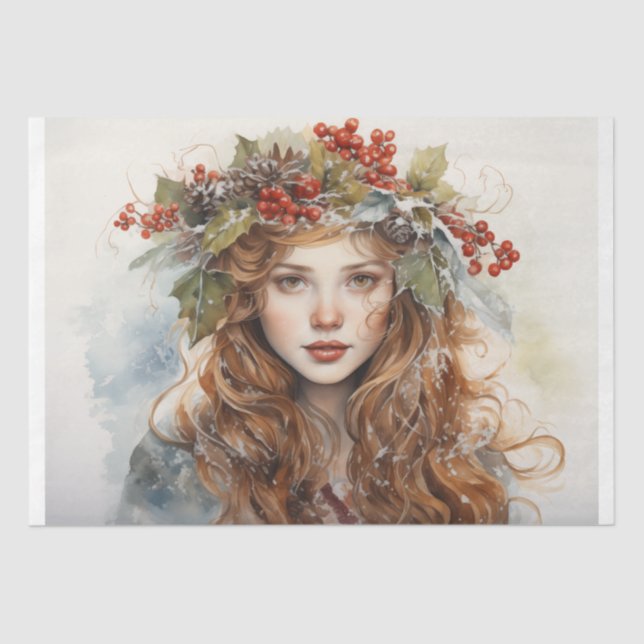 Papel De Seda Yule Maiden (Frente )