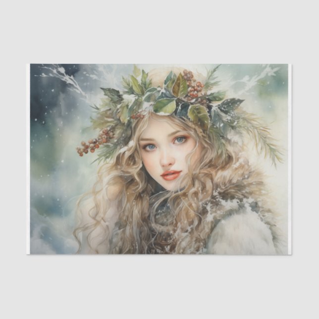 Papel De Seda Yule Maiden (Frente )