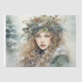 Papel De Seda Yule Maiden