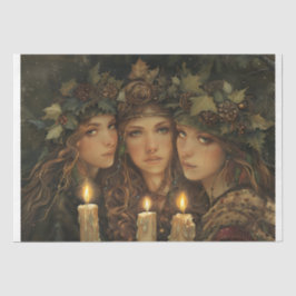 Papel De Seda Yule Maidens