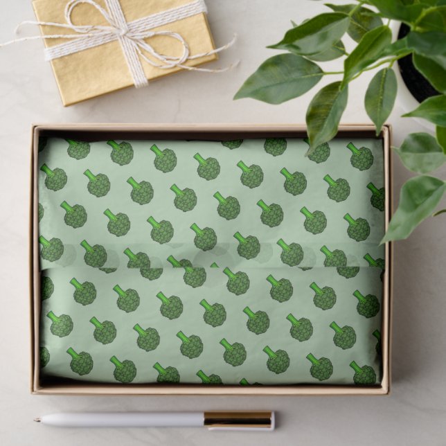 Papel De Seda Yummy Broccoli (Presente)