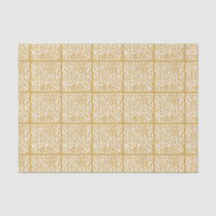 Papel De Seda Zebra do safari de Sudão Brown, design telhado