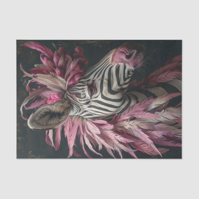 Papel De Seda Zebra Extravaganza3 (Frente )