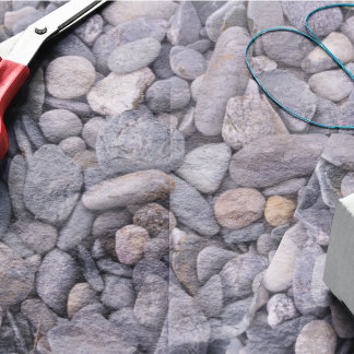 Papel De Seda Zen Pebbles