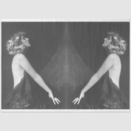 Papel De Seda Ziegfeld Follies Girl, de 1920