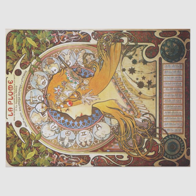 Papel De Seda Zodiac Goddese (Frente )