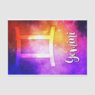 Papel De Seda Zodíaco: Gemini Candy Space