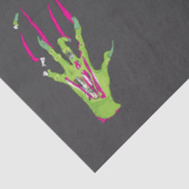 Papel De Seda Zombie Rippin'Scary Funky Diversão Ghoulish