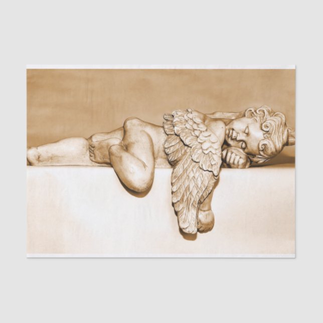 papel de tecido angel dormente (Frente )