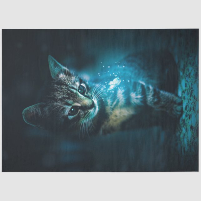 Papel de tecido/Artesanato mágico (Frente )