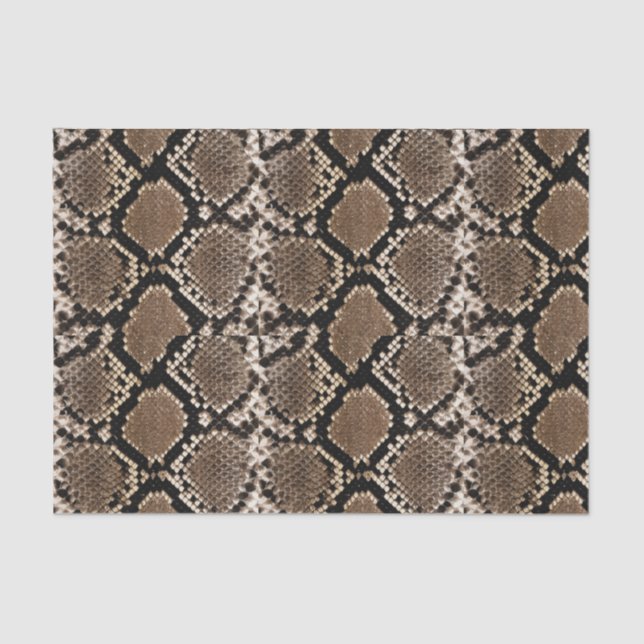 Papel de Tecido Boa Constrictor Snakeskin (Frente )