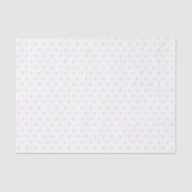 Papel de tecido cardíaco rosa (Frente )