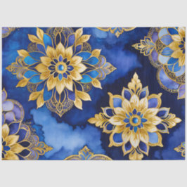 Papel de Tecido Colorido Bizantino de Joias