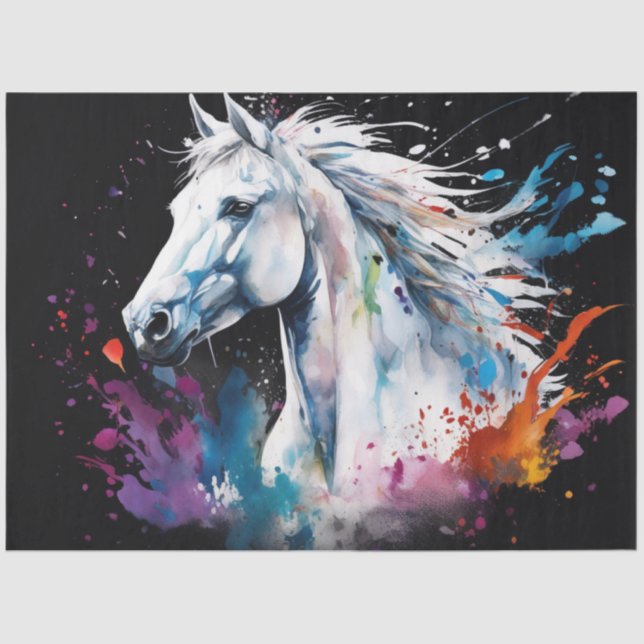 Papel de Tecido Colorido de Tinta Cinzenta (Frente )