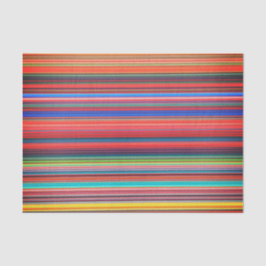 Papel de tecido com várias cores