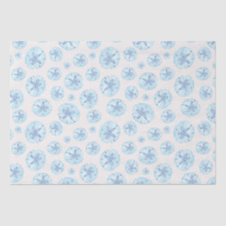 Papel de tecido de areia azul-aqua e dólar