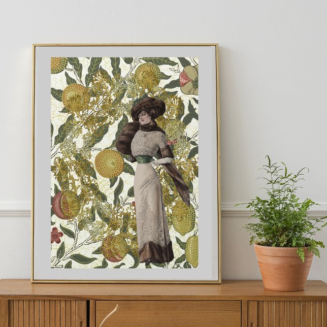 Papel de Tecido de Decodificação da Moda Belle Epo (Criador carregado)