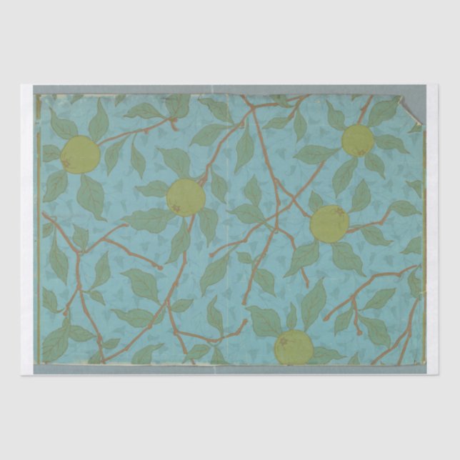 PAPEL DE TECIDO DE DECOPAGAÇÃO: PAPEL DE PAREDE DE (Frente )