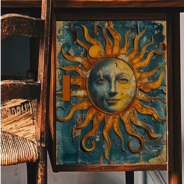 Papel de Tecido de Decoupage em Sol Distinto (Criador carregado)