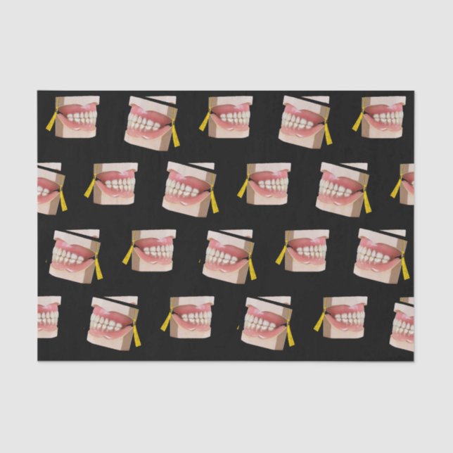 Papel de Tecido Dentista para Oferta de Festa de f (Frente )