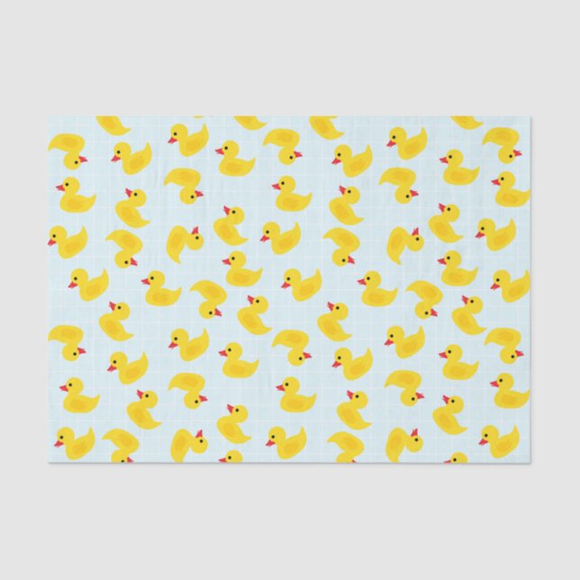 Papel de Tecido Ducky de Borracha Cósmica (Frente )