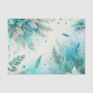 Papel de tecido Ephemera, aquarela