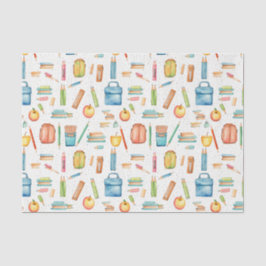 Papel de Tecido Escolar/Professora