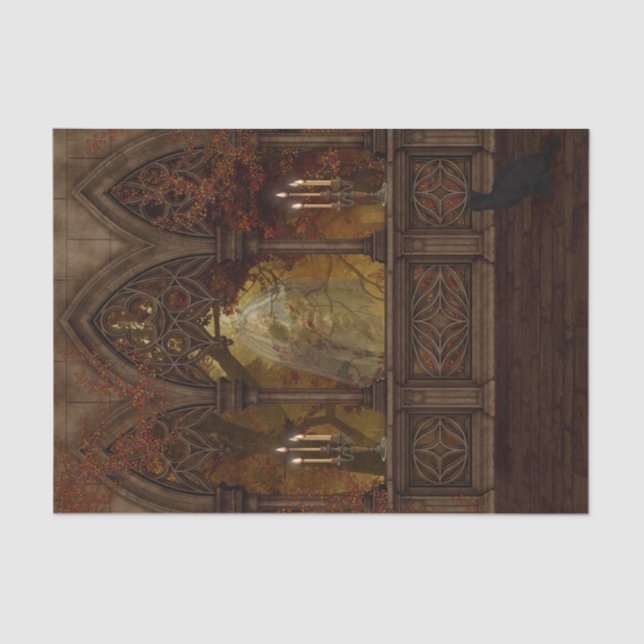 Papel de Tecido Fantasma (Frente )