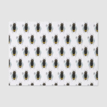 Papel de Tecido Feliz da Bee