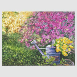 Papel de Tecido Floral