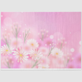 Papel de Tecido Floral