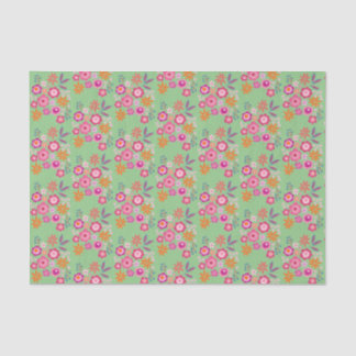 Papel de Tecido Floral