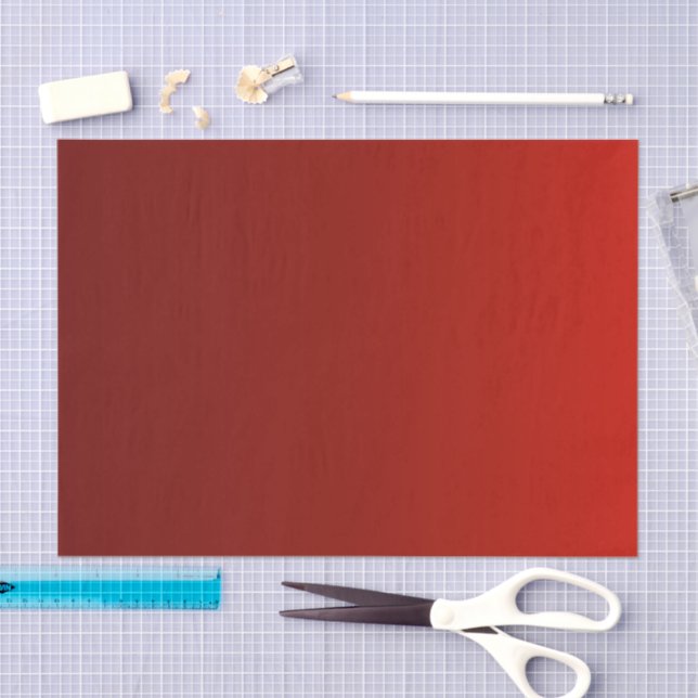 Papel de Tecido Gradiente Vermelho Clássico Simple (Arte )