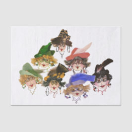 Papel de Tecido Humorístico para Mulheres