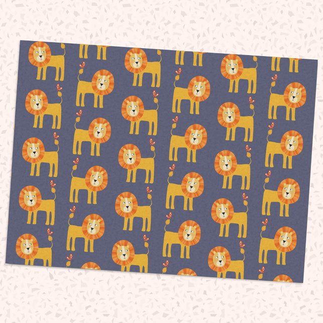 Papel de Tecido Lion Cugado (Criador carregado)