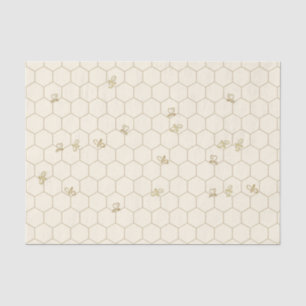 Papel de Tecido Padrão de Honeycomb com pequenas a