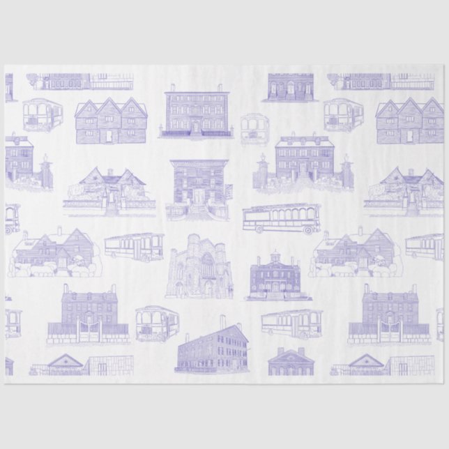 Papel de Tecido Padrão do Salem MÃE (Frente )