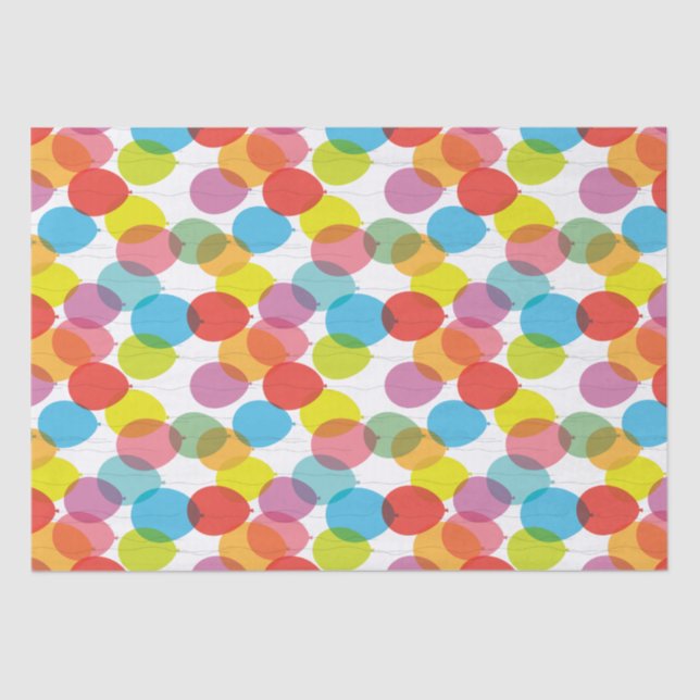 Papel de tecido para balões de Festa de aniversári (Frente )