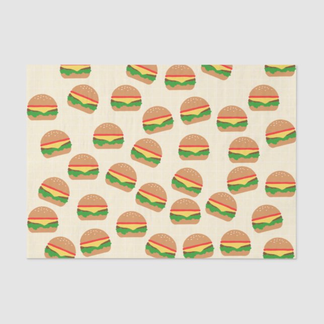 Papel de Tecido para Burgers (Frente )