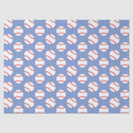 Papel de tecido para esporte de baseball azul