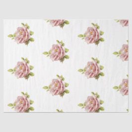 Papel de Tecido Romântico Design 14 Série Rosa