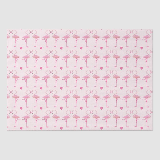 Papel de tecido rosa inflamado (Frente )