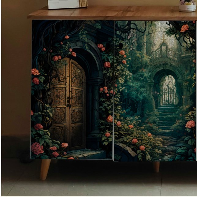 Papel de Tecido Secreto de Desligamento de Portas (Criador carregado)