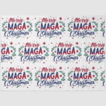 Papel de tecidos de Natal da feliz Maga